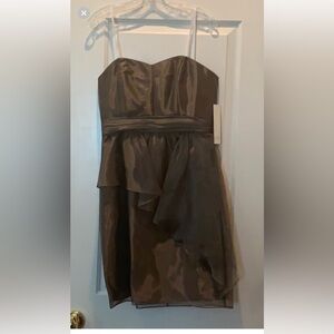 Badgley Mischka Strapless Dress NEW